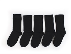 Minipop black bamboo socks (6-pack)